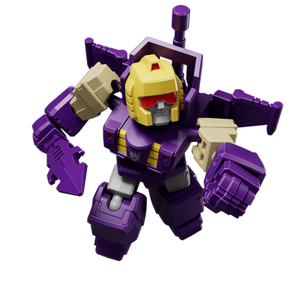 Tyrants Fury blind box – Blokees Transformers Defender Version 04 – figure from the series, image 10