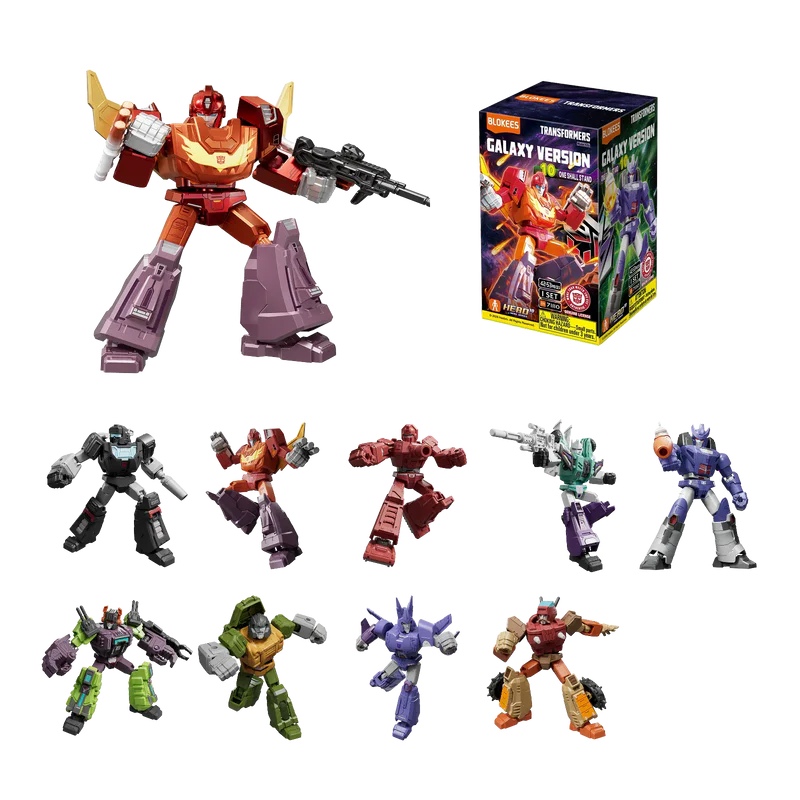 One Shall Stand blind box – Blokees Transformers Galaxy Version 10 – figure from the series, image 1