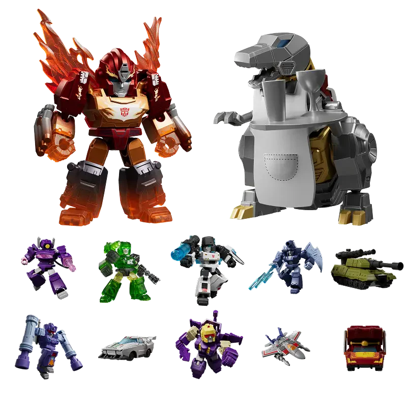 Tyrants Fury blind box – Blokees Transformers Defender Version 04 – figure from the series, image 1