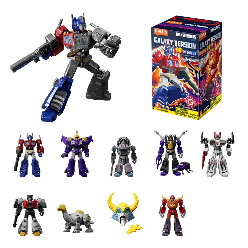 One Shall Fall blind box – Blokees Transformers Galaxy Version 08 – figure from the series, image 1