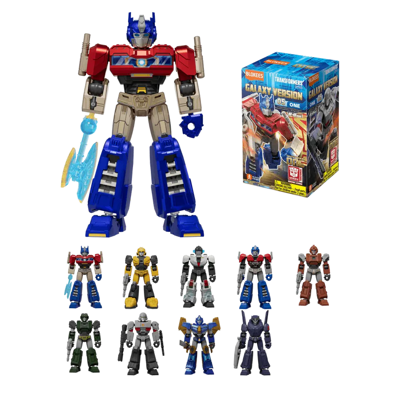ONE blind box – Blokees Transformers Galaxy Version 05 – figure from the series, image 1