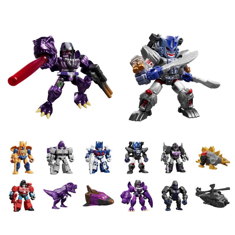 Brutal Fang blind box – Blokees Transformers Defender Version 06 – figure from the series, image 1