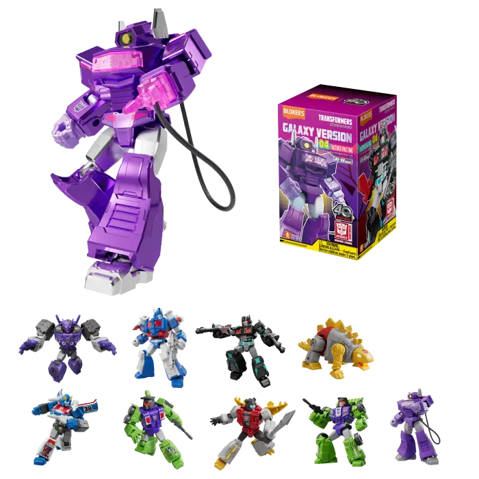 Fractured Space-Time blind box – Blokees Transformers Galaxy Version 04 – figure from the series, image 1