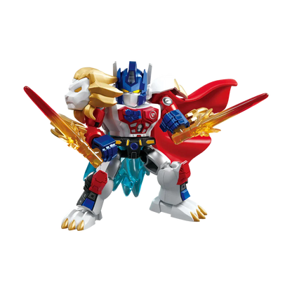 Power of the Beast blind box – Blokees Transformers Defender Version 07 – figure from the series, image 2