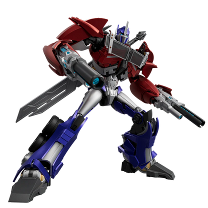 Optimus Prime (Transformers: Prime) model kit – Blokees Transformers Action Edition 06 – assembled model, view 3