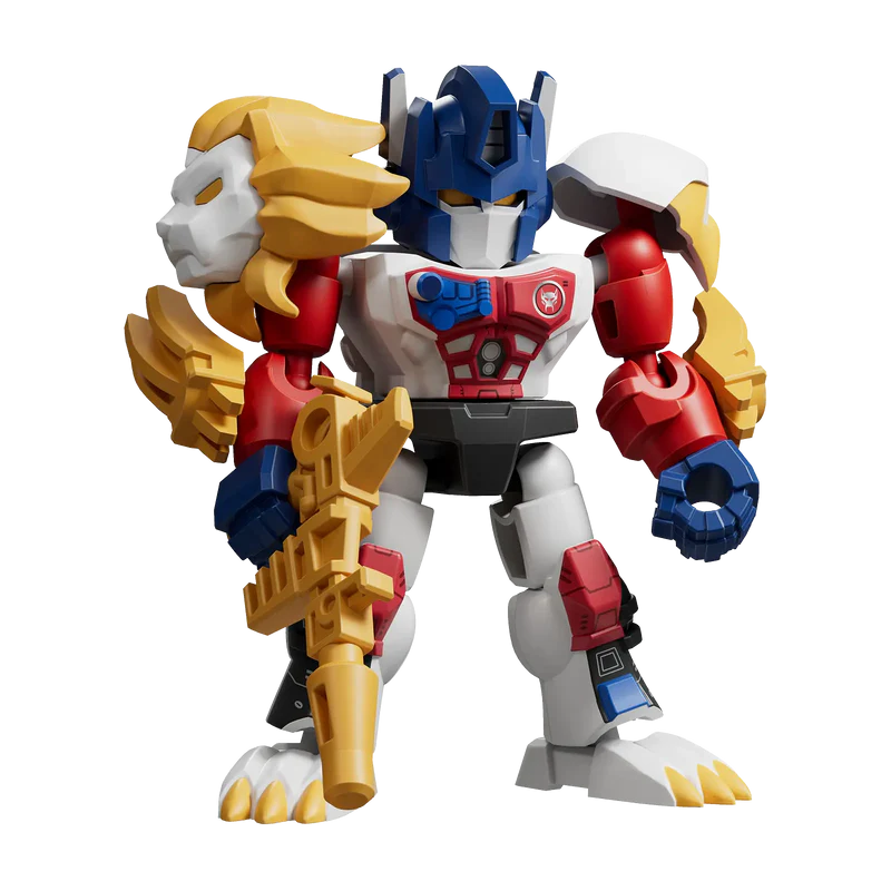 Power of the Beast blind box – Blokees Transformers Defender Version 07 – figure from the series, image 4