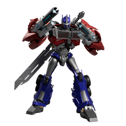 Optimus Prime (Transformers: Prime) model kit – Blokees Transformers Action Edition 06 – assembled model, view 4