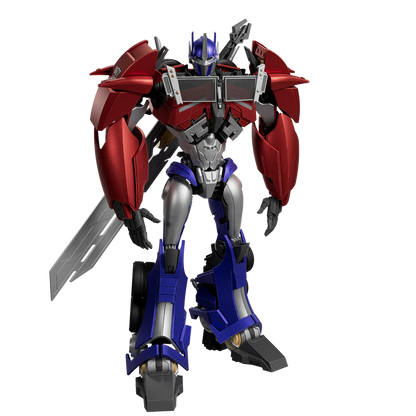 Optimus Prime (Transformers: Prime) model kit – Blokees Transformers Action Edition 06 – assembled model, view 5