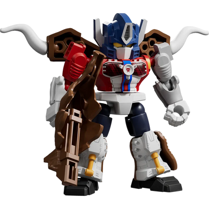 Power of the Beast blind box – Blokees Transformers Defender Version 07 – figure from the series, image 5