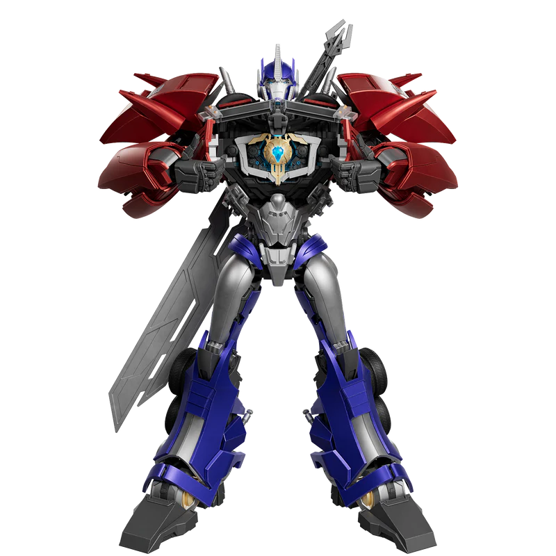 Optimus Prime (Transformers: Prime) model kit – Blokees Transformers Action Edition 06 – assembled model, view 6