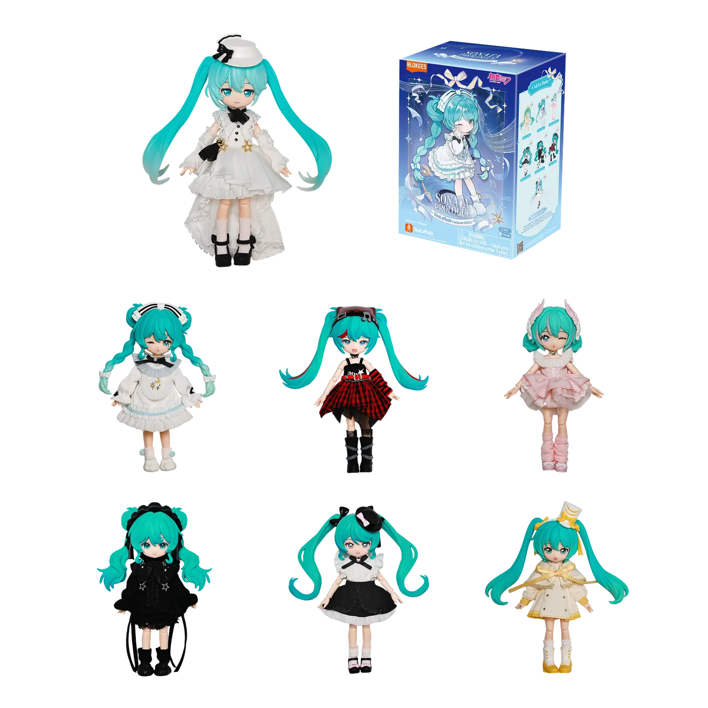 Blokees DaaLaMode Series – Hatsune Miku 01 Sonata Prologue Blind Box