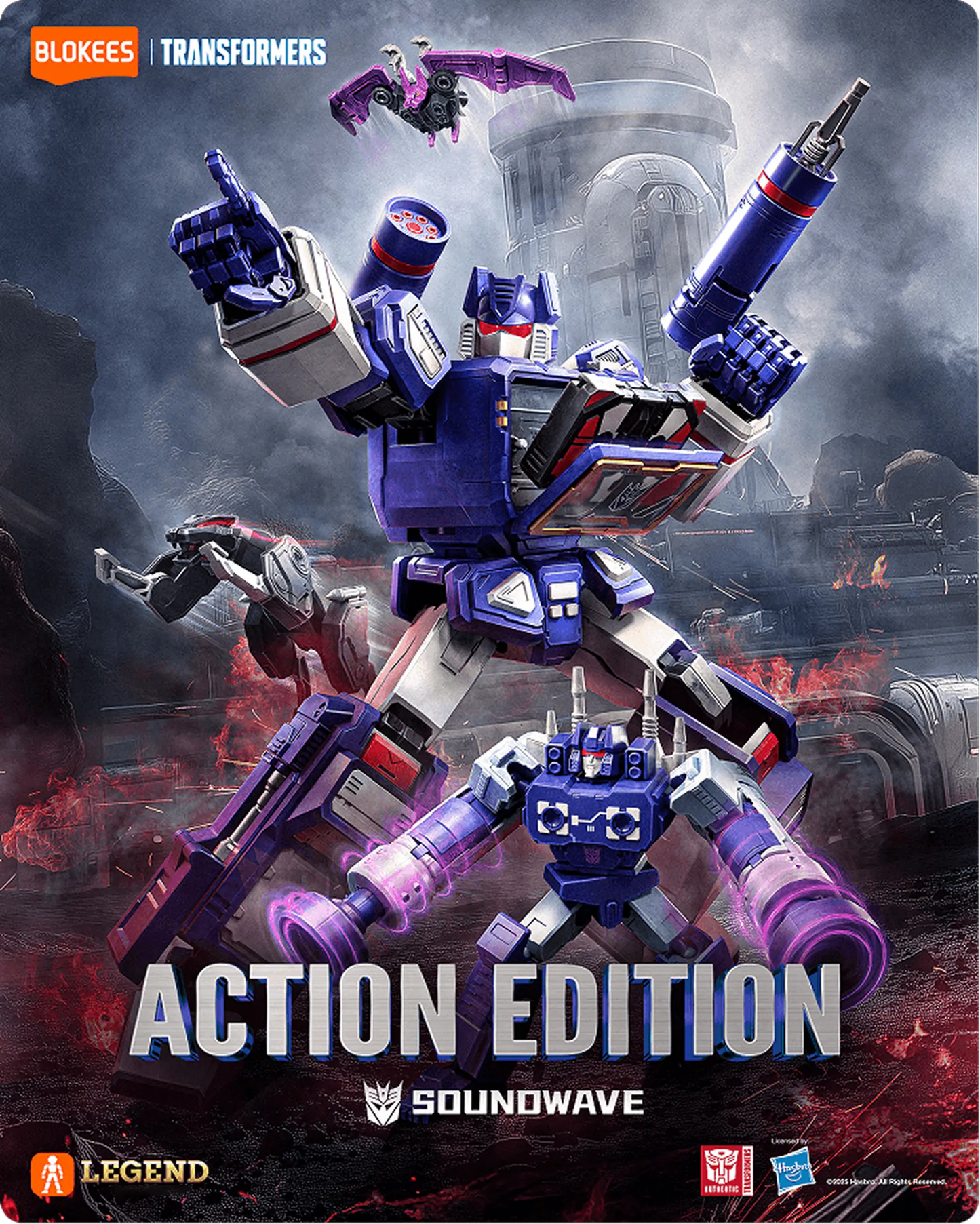 Blokees Transformers Action Edition 03 – Soundwave