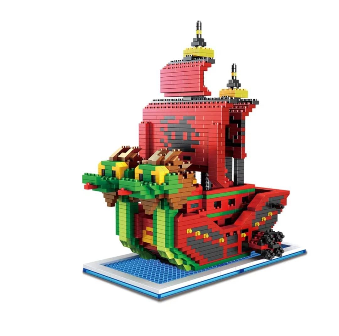 Majestic Red Dragon Ship