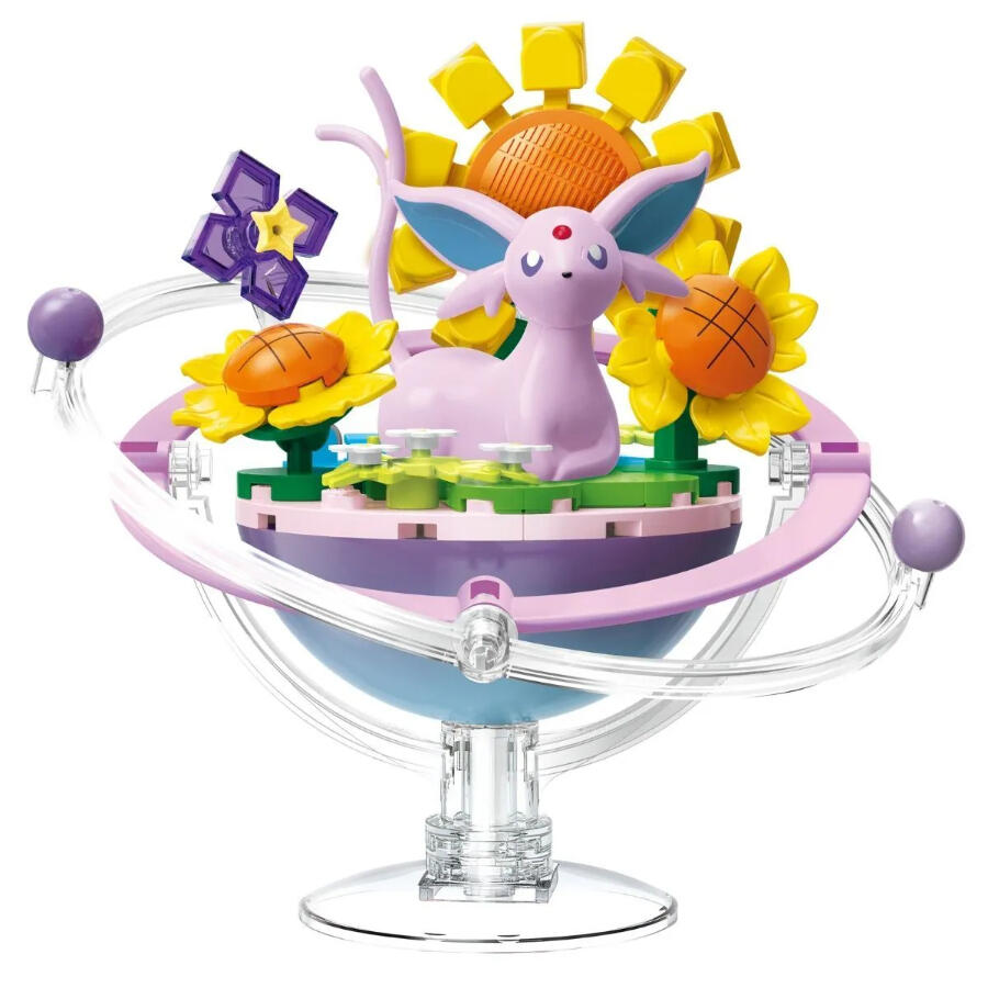 Keeppley Espeon Family Planet Building Block Collectible Figure – Pokémon Series