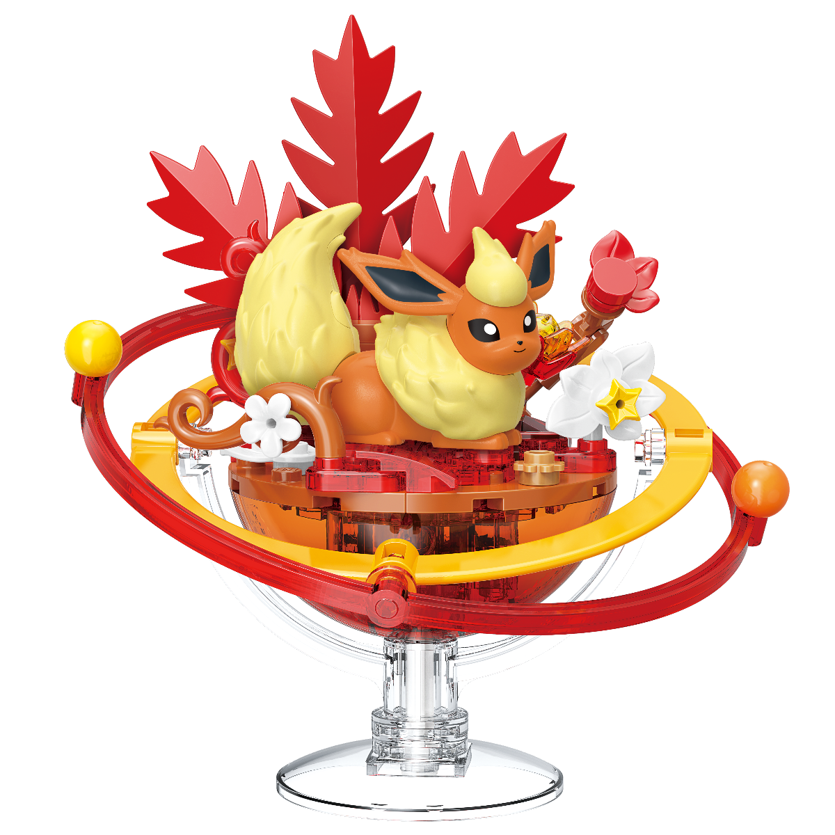 Keeppley Flareon Family Planet Building Block Collectible Figure – Pokémon Series
