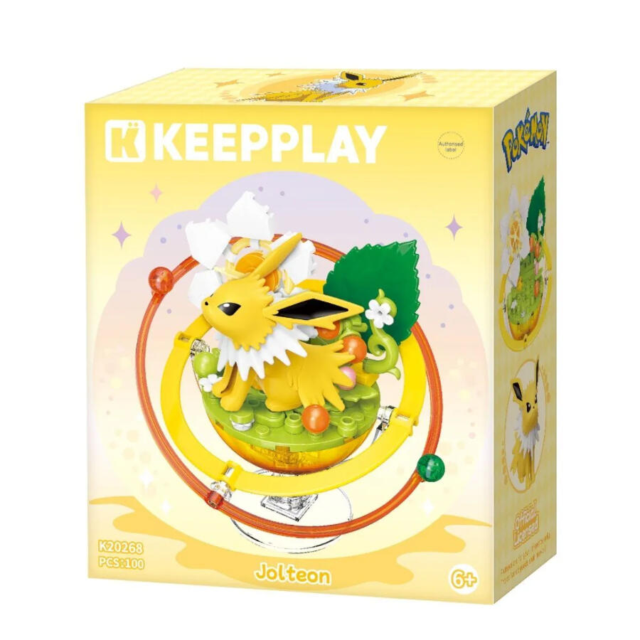 Keeppley Jolteon Family Planet Building Block Collectible Figure – Pokémon Series