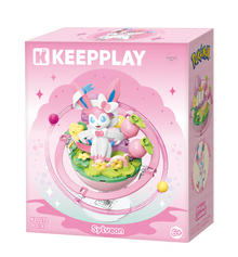 Keeppley Sylveon Family Planet Building Block Collectible Figure – Pokémon Series