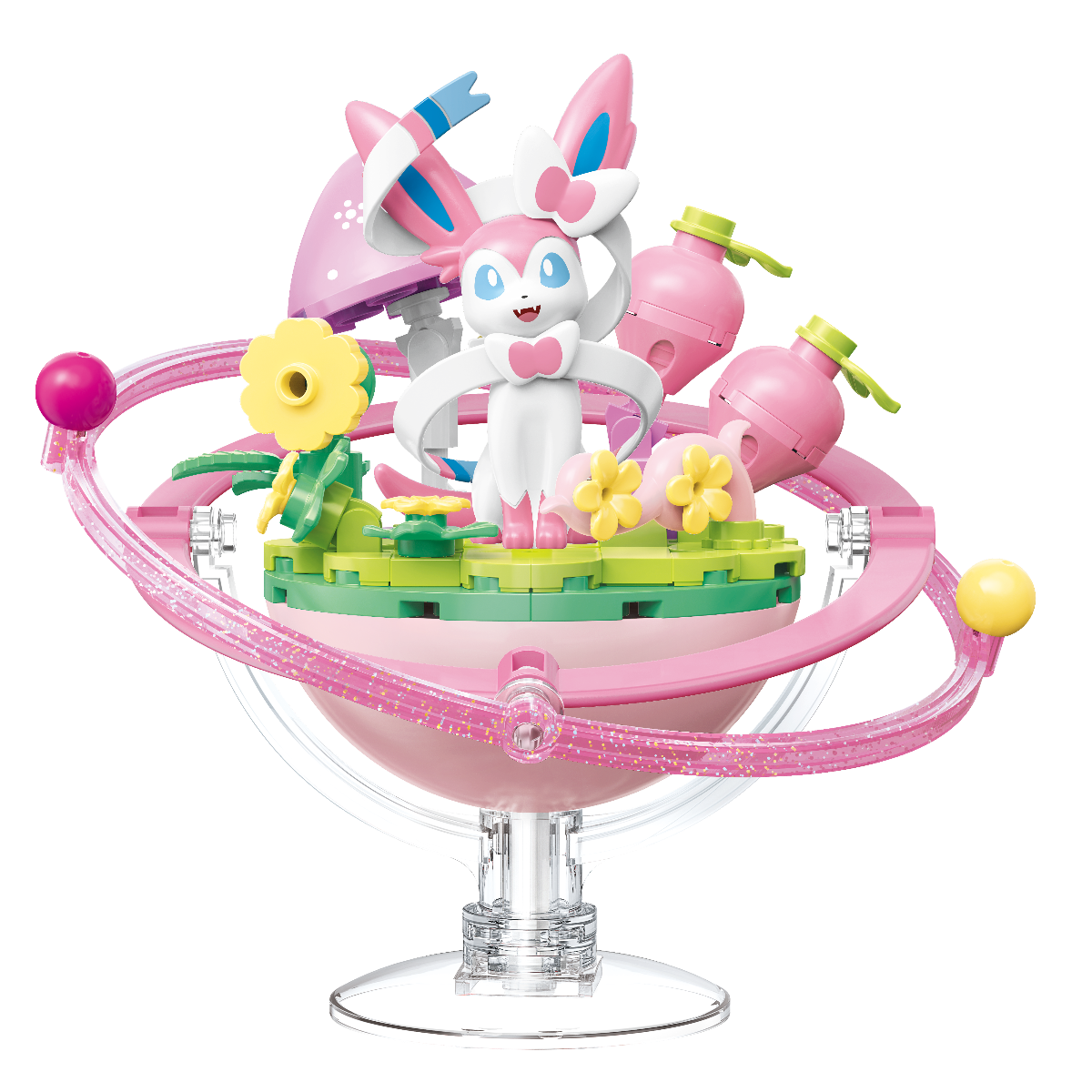 Keeppley Sylveon Family Planet Building Block Collectible Figure – Pokémon Series