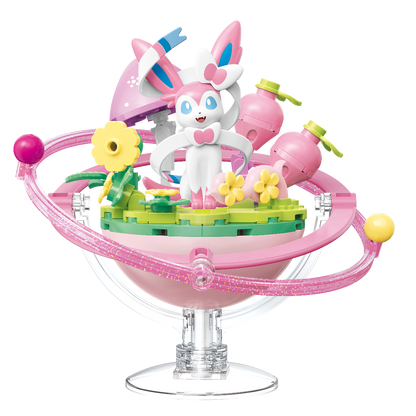 Keeppley Sylveon Family Planet Building Block Collectible Figure – Pokémon Series