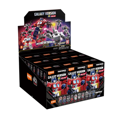 Roll Out blind box – Blokees Transformers Galaxy Version 01 – series line-up overview