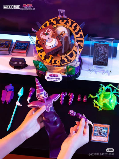 AREA-X AB0040 – Dark Magician | Yu-Gi-Oh! Licensed Building Block Set | 1,209 PCS