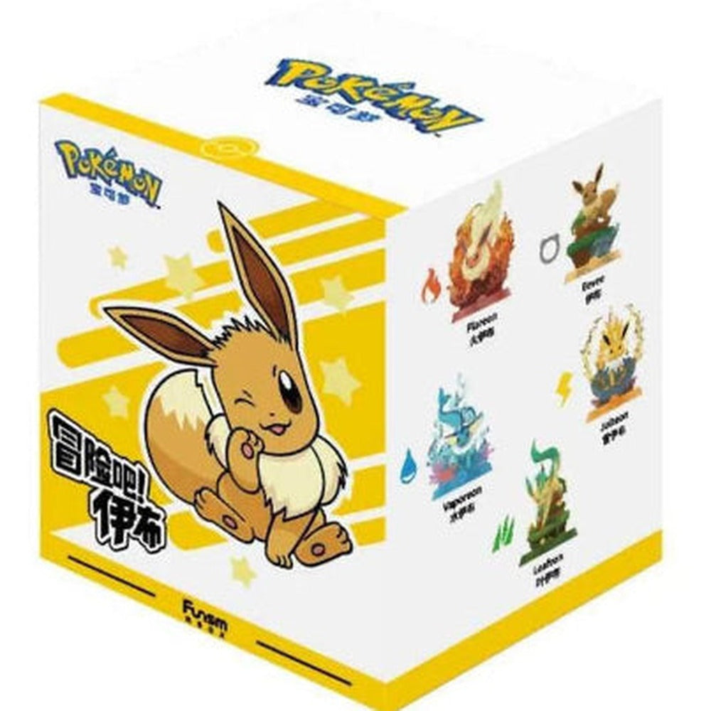 Funism Pokémon Adventure! Eevee Series blind box in Chinese-language packaging (冒险吧！伊布)