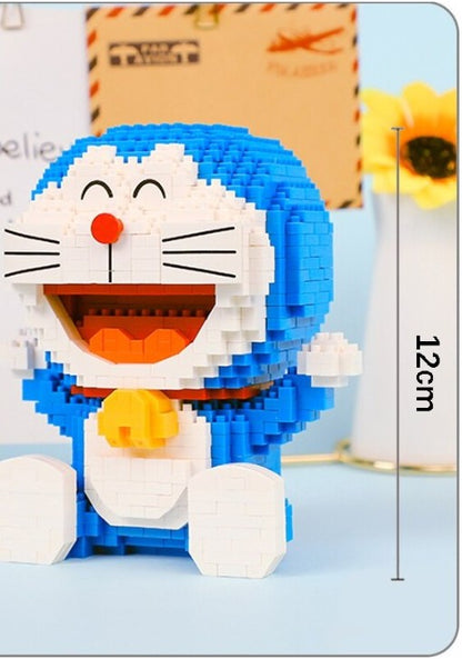 Doraemon – Balody 16131 micro block set – assembled Doraemon with height