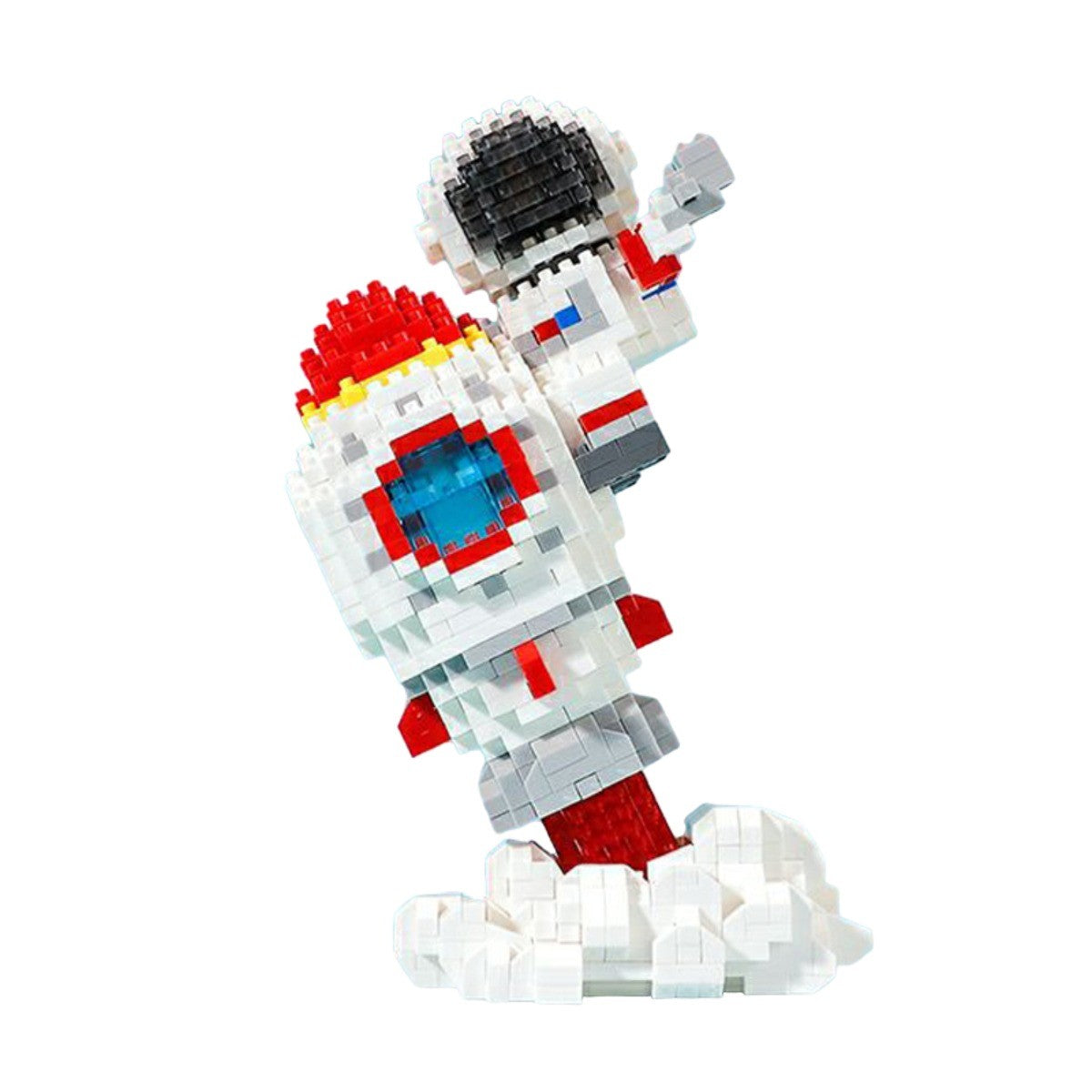 Balody 18362 Astronaut with Rocket – built model