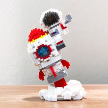 Balody 18362 Astronaut with Rocket – on a table