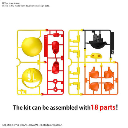 Bandai Entry Grade PAC-MAN PACMODEL – runners, assembles from 18 parts