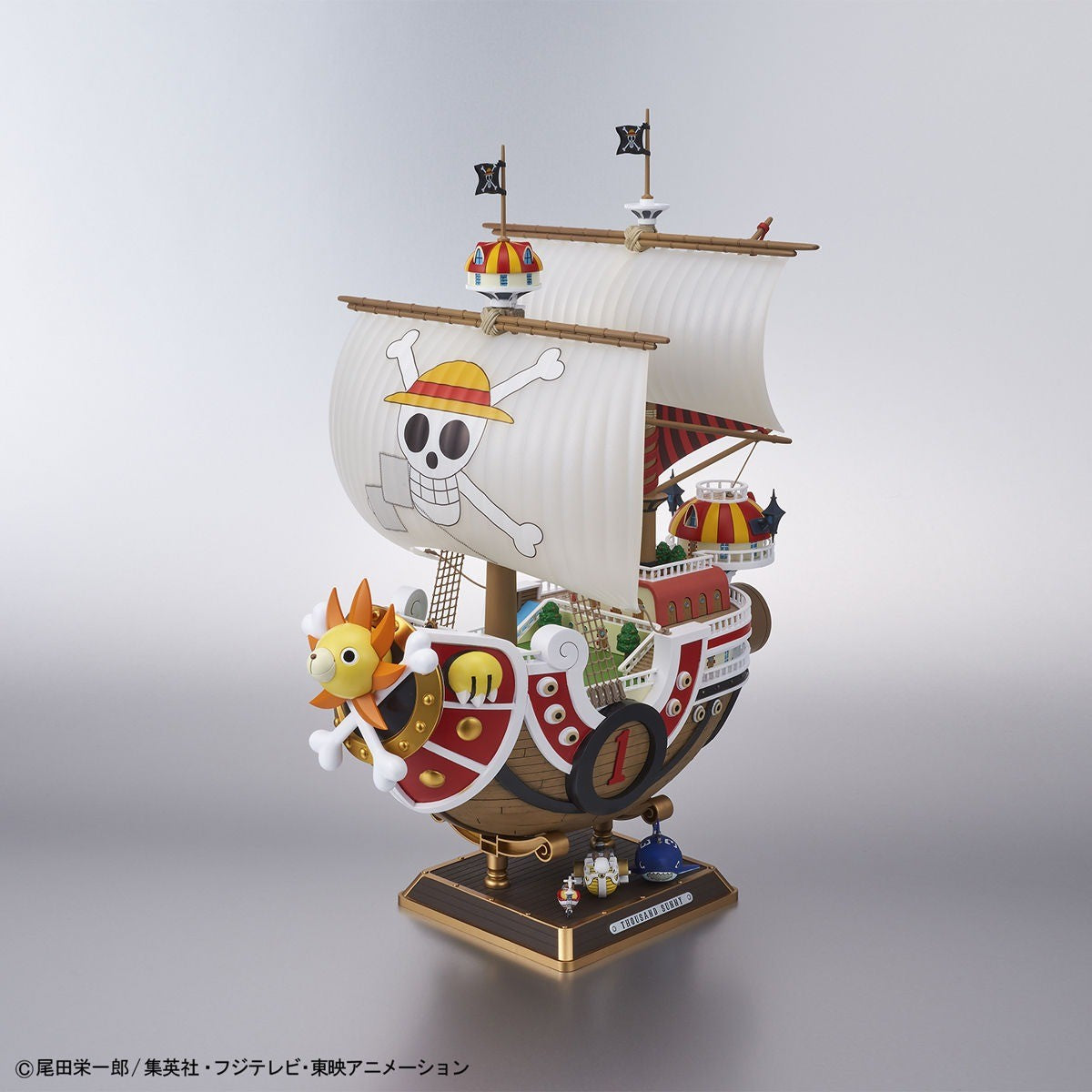 Thousand Sunny Land of Wano Ver. – Bandai – front three-quarter view