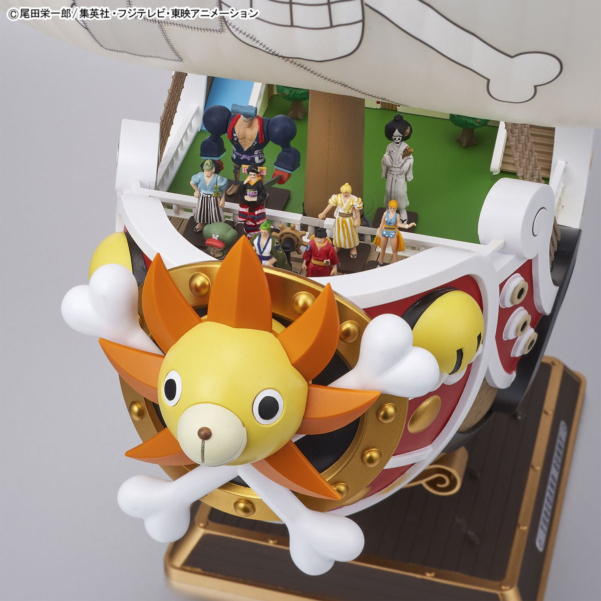 Thousand Sunny Land of Wano Ver. – Bandai – Straw Hat crew in Wano outfits