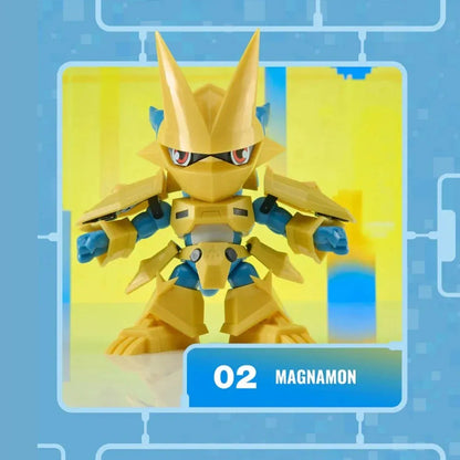 Bandai PLABAKO Digimon Vol.2 – #02 Magnamon (one possible figure)