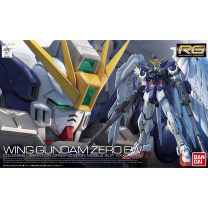Bandai RG 1/144 Wing Gundam Zero EW – box art