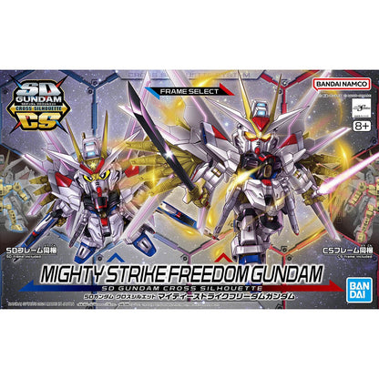 SDCS Mighty Strike Freedom Gundam – Bandai – box