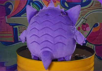 Gengar – bilibiliGoods Pokémon Super Happy UWA plush backpack – back view