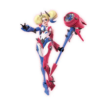Harley Quinn model kit – Blokees DC Champion Class 04 – assembled model with Spiked Mace, main view