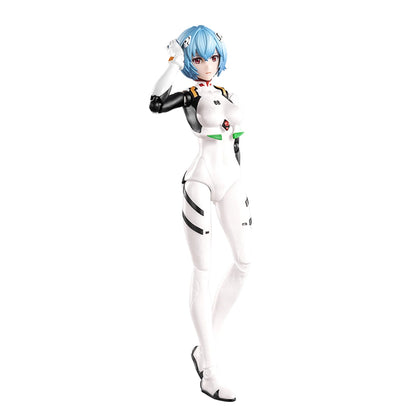 Rei Ayanami (Plug Suit) – Blokees Evangelion Fantastics Series 01 – assembled figure pose, main view