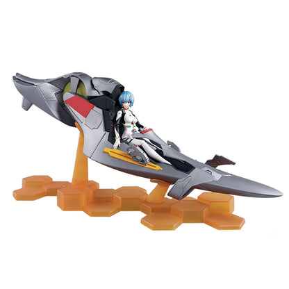 Rei Ayanami with Entry Plug Interior – Blokees Evangelion Fantastics Series EX-01 – Rei seated in the Entry Plug, main view