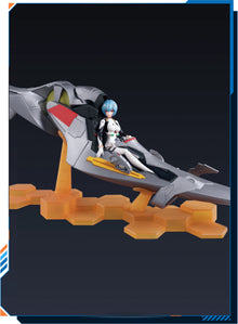 Rei Ayanami with Entry Plug Interior – Blokees Evangelion Fantastics Series EX-01 – Rei seated in the Entry Plug, dark studio background