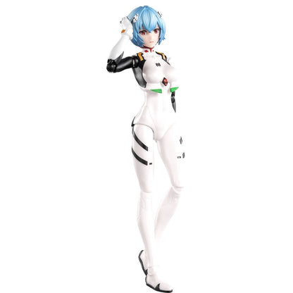 Rei Ayanami with Entry Plug Interior – Blokees Evangelion Fantastics Series EX-01 – Rei figure, standing pose with hand to head