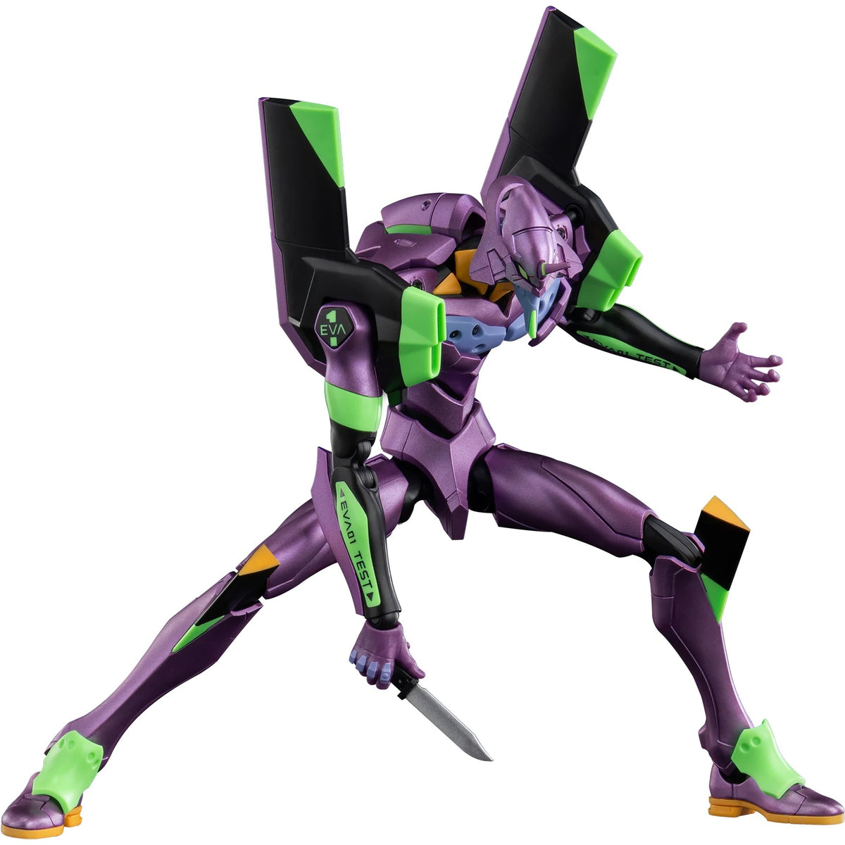 Evangelion Test Type-01 TV ver. model kit – Blokees Evangelion Legend Edition – combat pose, main view