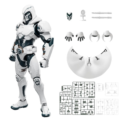 Moon Knight model kit – Blokees Marvel Champion Class 10 – figure with accessories, hands and parts