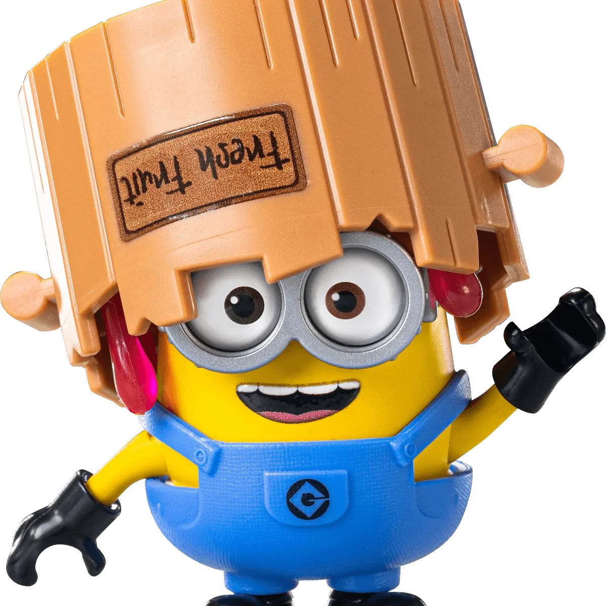 Bob (The Fruit Keeper) – Blokees Minions preCOOL Jelly Factory – assembled figure close-up