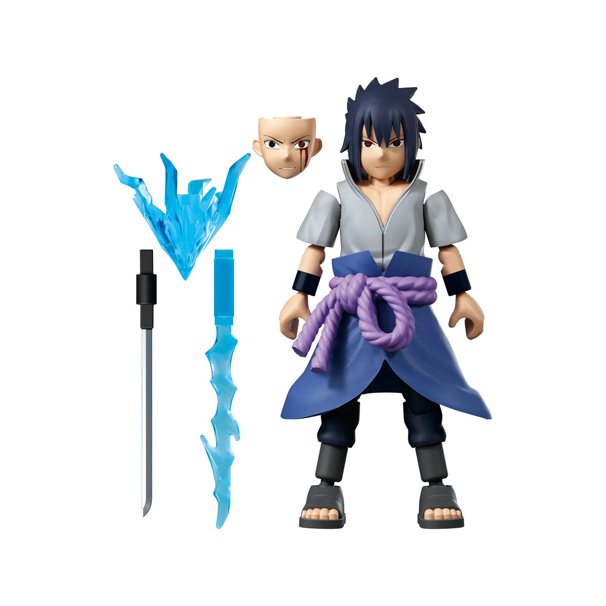War Begins blind box – Blokees Naruto Shippuden GV04 – Sasuke Uchiha (Mangekyo Sharingan) with accessories