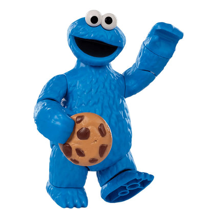 Cookie Monster – Blokees Sesame Street preCOOL Series 01 – assembled figure with cookie