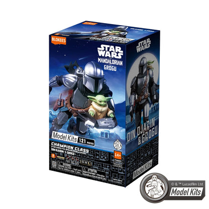 Din Djarin & Grogu – Blokees Star Wars Champion Class 05 – box