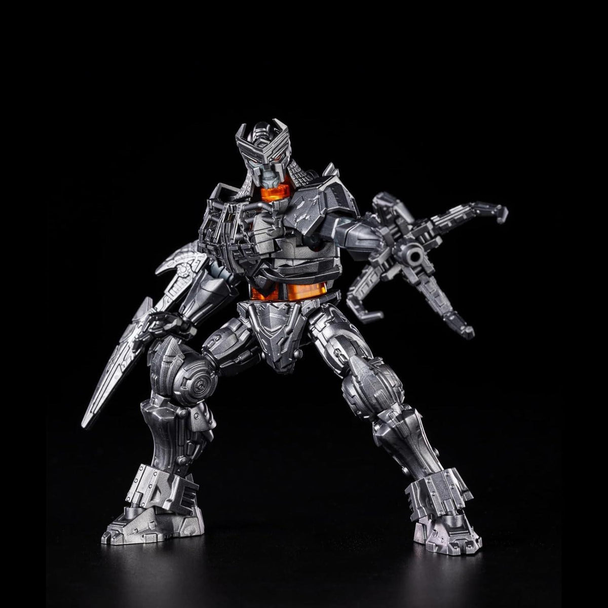 Blokees Transformers Classic Class 03 Scourge – assembled, action pose