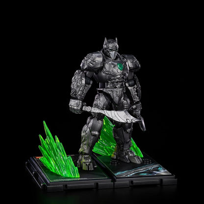 Blokees Transformers Classic Class 05 Optimus Primal Robot – on display base with effect part