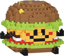 Cheeseburger – CLC 8926 micro block set – assembled cheeseburger model